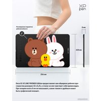 Графический планшет XP-Pen Deco 01 V2 Line Friends Edition