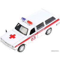 Легковой автомобиль Технопарк Газ 2402 Волга. Скорая 2402-12AMB-WH