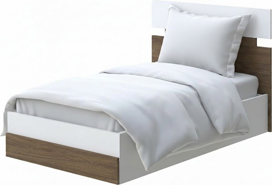 

Кровать PROxSON Milton с ПМ 80x200 (белый/ясень шимо темный)