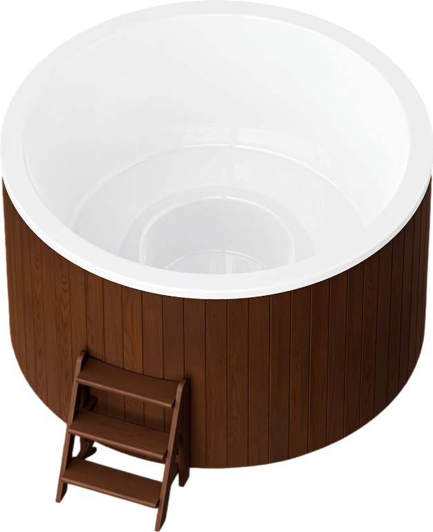 Купель PolarSpa Comfort термососна 195 Cold (темный)