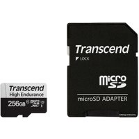 Карта памяти Transcend microSDXC TS256GUSD350V 256GB (с адаптером)