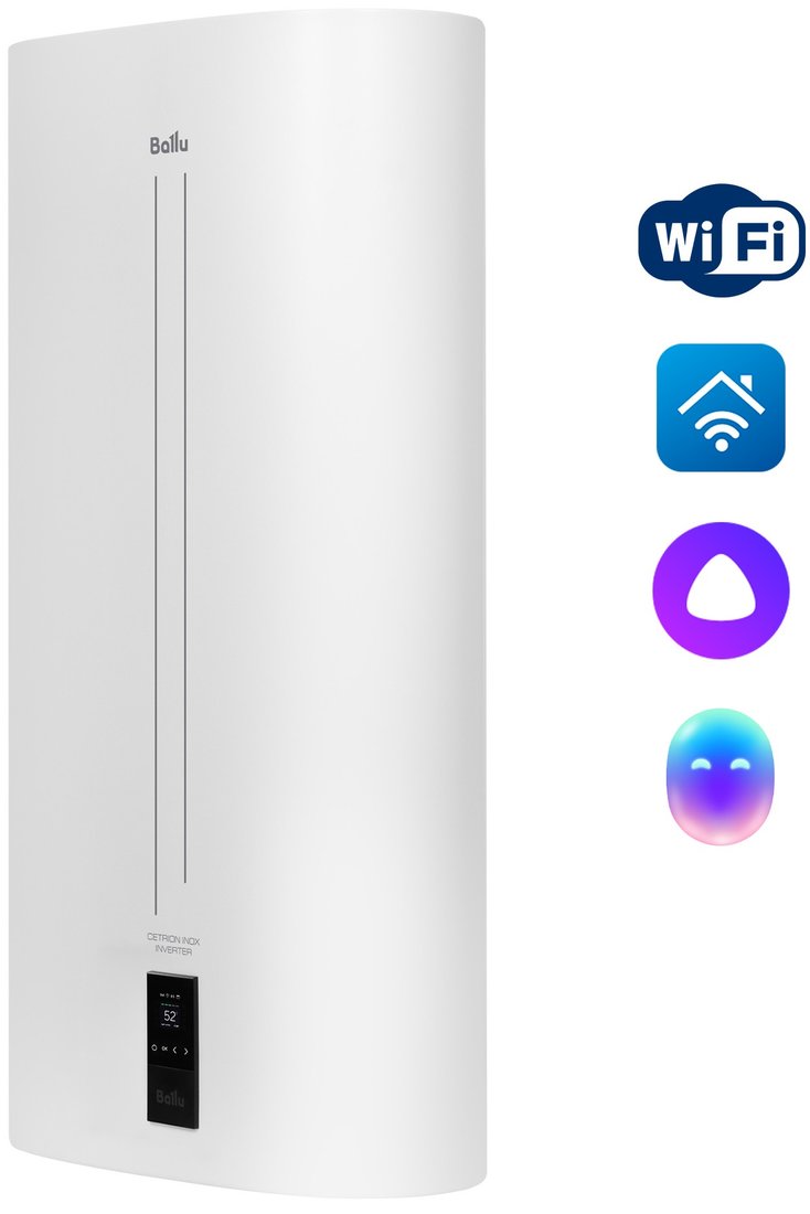 

Накопительный электрический водонагреватель Ballu BWH/S 100 Cetrion Inox Inverter