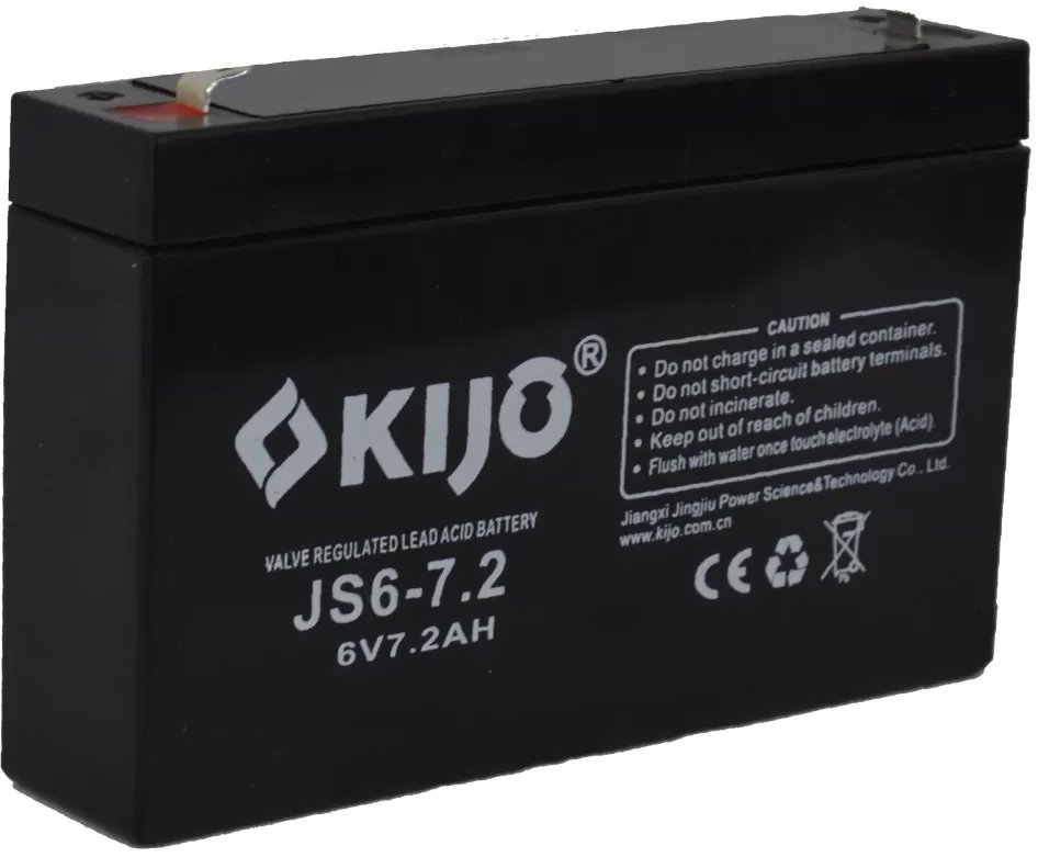 

Аккумулятор для ИБП Kijo JS6-7.2 F1 (6В/7.2 А·ч)