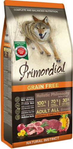 Сухой корм для собак Primordial Dog Adult Wild Boar&Lamb MSP7812 12 кг
