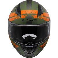 Мотошлем LS2 FF353 Rapid 2 Thunder Birds (L, оранжевый матовый)