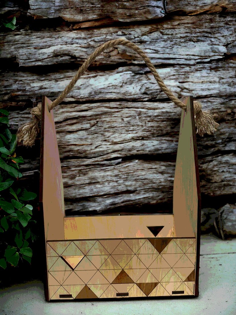 

Ящик Florbox Интерьерный из берёзовой фанеры 25x13.5x33 см