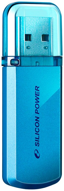 

USB Flash Silicon-Power Helios 101 Blue 64GB (SP064GBUF2101V1B)