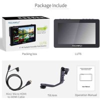 Накамерный монитор Feelworld LUT6 6"