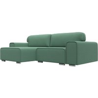 Угловой диван Лига диванов Лига-029 левый 121934L (рогожка амур зеленый)