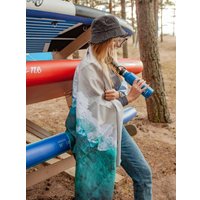 Полотенце RoadLike Beach 344007 (голубой)