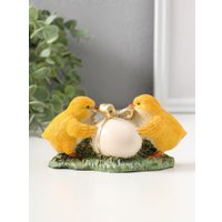 Статуэтка Sima-Land Цыплята завязывают подарочный бант на яичке 10927835