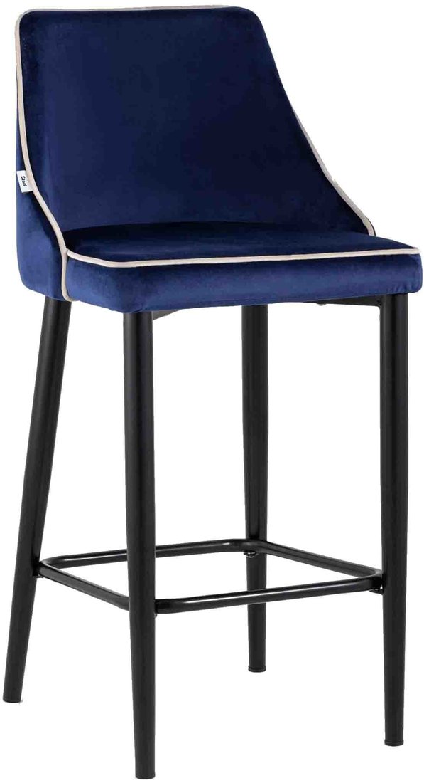 

Стул Stool Group Коби (велюр синий)