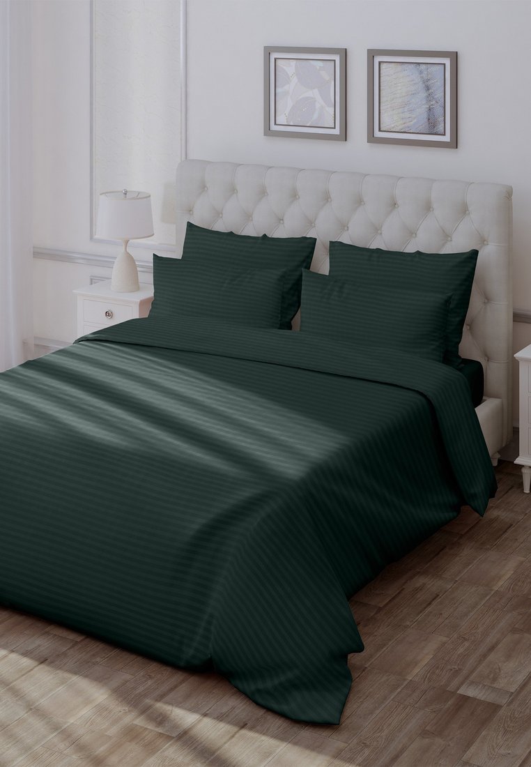 Пододеяльник Verossa Stripe Dark green VRT 180/215М 70274 ST13 01