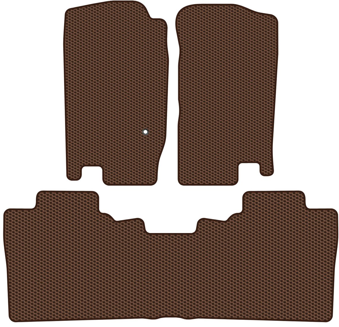 

Комплект ковриков для авто Alicosta Ford Explorer III (suv / U152) задний цельный 2001 - 2005 (коричневый, сота)