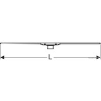 Трап/канал Geberit CleanLine20 154.450.KS.1 (нержавеющая сталь)