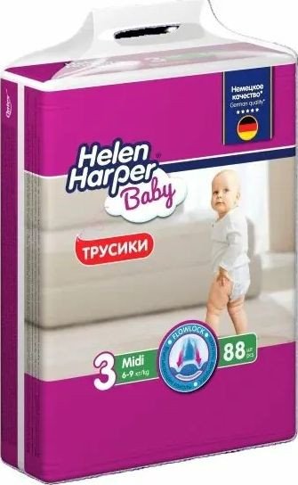 Трусики-подгузники Helen Harper Baby Midi (88 шт)