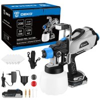 Краскораспылитель Deko SGD20 PRO 085-1337 (с 2-мя АКБ)