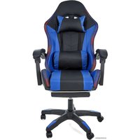 Игровое (геймерское) кресло Jiqiao DG8003 (черный/синий)