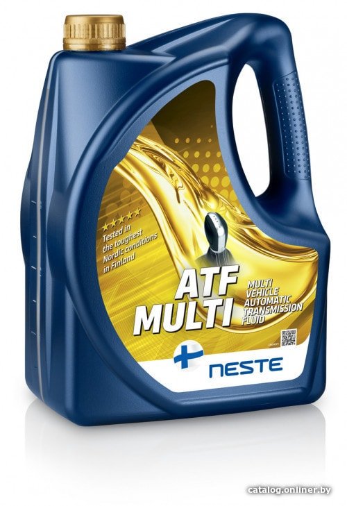 Трансмиссионное масло Neste ATF MULTI 4л