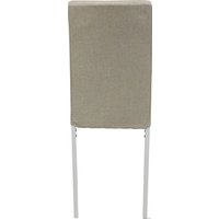 Стул Listvig Слим (ткань кремовый tesla cream/белый)