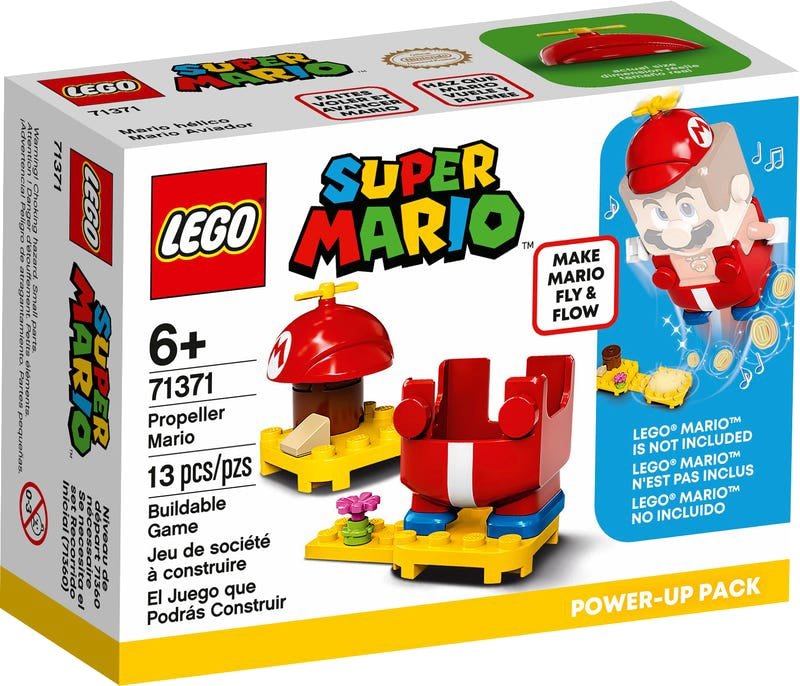 

Конструктор LEGO Super Mario 71371 Марио-вертолет. Набор усилений