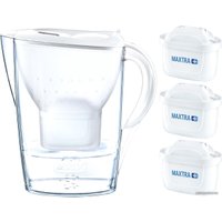 Кувшин BRITA Marella XL Memo (3 фильтра Maxtra+, белый)