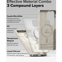 Чехол для телефона Ringke Silicone Magnetic для Galaxy S25 Ultra Stone