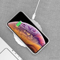 Беспроводное зарядное Hoco CW13 (белый)