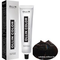 Крем-краска для волос Ollin Professional Color 4/71 шатен коричнево-пепельный