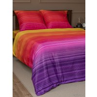 2-спальный комплект постельного белья Amore Mio Spectrum 2.0 21503 (красный/оранжевый/фуксия/синий)