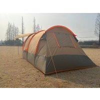 Кемпинговая палатка LanYu 1125 (коричневый/желтовато-коричневый/оранжевый)