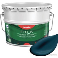 Краска Finntella Eco 15 Valtameri F-10-1-9-FL010 9 л (темно-бирюзовый)