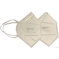 Респиратор-полумаска Interlock Защитная полумаска Little FFP2 с клапаном (панда, 1 шт)