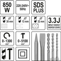 Перфоратор Yato YT-82122