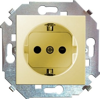 Розетка Simon 15 1591443-031 (слоновая кость)
