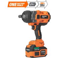 Гайковерт Daewoo Power DAX 8021Li Set (с 1-им АКБ, кейс)