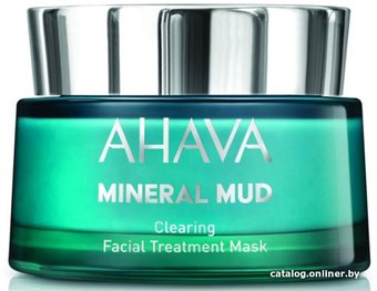  Ahava Маска для лица кремовая Mineral Mud Masks очищающая Детокс (50 мл)