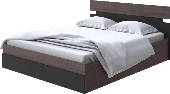 

Кровать PROxSON Milton с ПМ 140x190 (ясень шимо темный/черный)