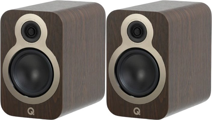 Полочная акустика Q Acoustics 3020c (орех)