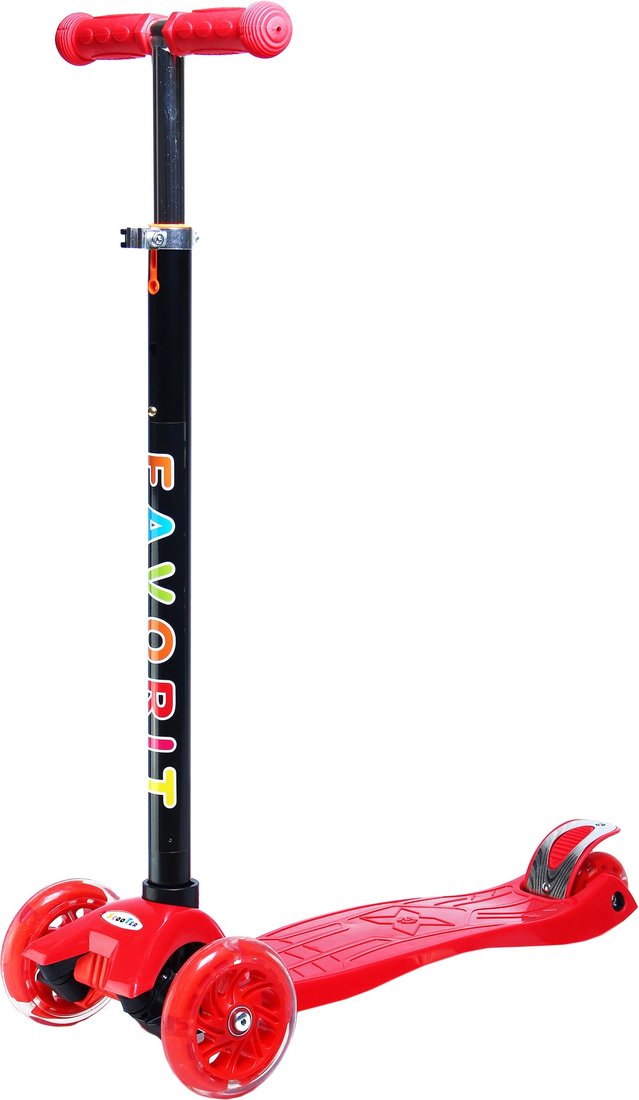 

Трехколесный самокат Favorit Maxi 4108 (красный)