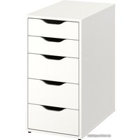 Стол Ikea Молвакт/Алекс 294.400.13 (черный/белый)