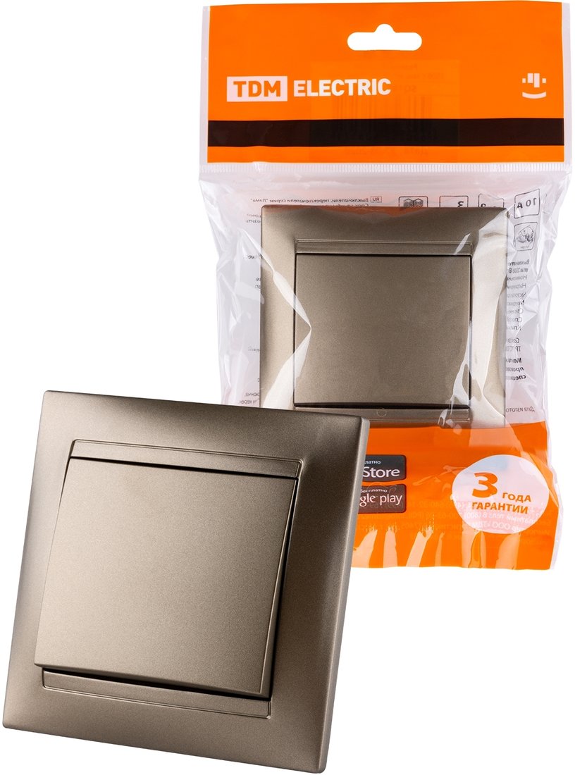 

Выключатель TDM Electric Лама SQ1815-0701