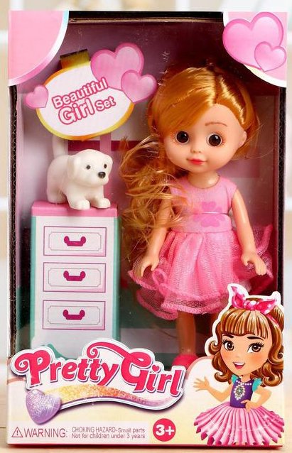 

Кукла Happy Valley Маша в платье 5068620