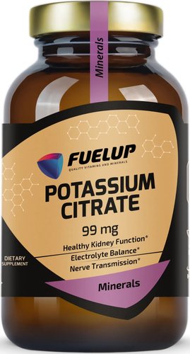 БАД FuelUp Potassium Citrate 99 мг (120 veg капсул)