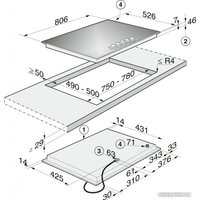 Варочная панель Miele KM 3034-1
