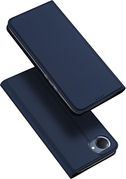 

Чехол для телефона Dux Ducis Skin Pro для Realme C30/Realme Narzo 50i Prime (темно-синий)
