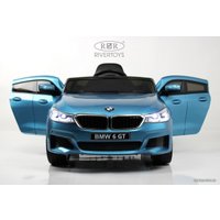 Электромобиль RiverToys BMW 6 GT JJ2164 (синий глянец)