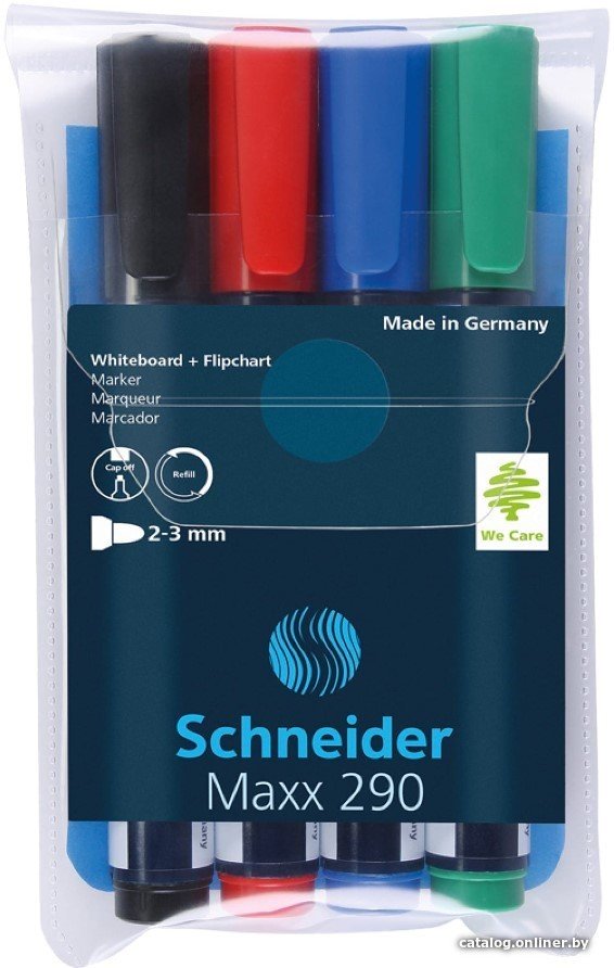 Набор маркеров Schneider Maxx 290 129094 (4 цв)
