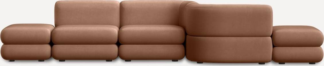 

Модульный диван Divan Brera-1 Velour Caramel 242137