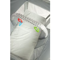 Игровой манеж ForKiddy Quadro plus 2 в 1 (серый)